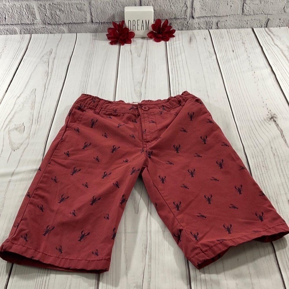 Boys Copper Denim Classic Flat Shorts (14) BM24